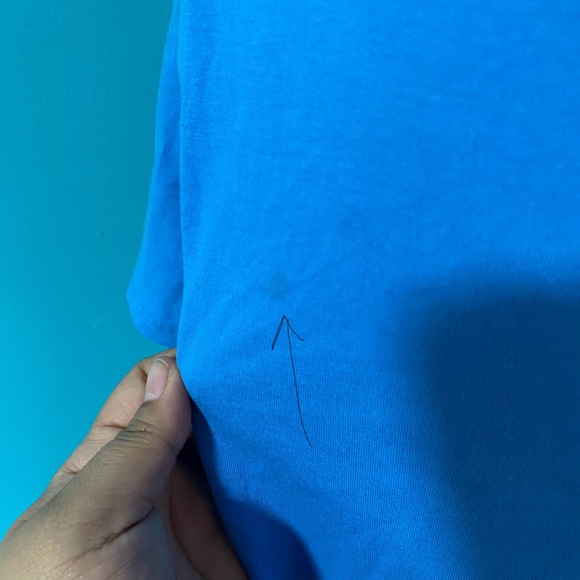 Nickelodeon Hey Arnold M Blue Graphic Arnold Gerald Short Sleeve Crop Top Shirt - Picture 4 of 5